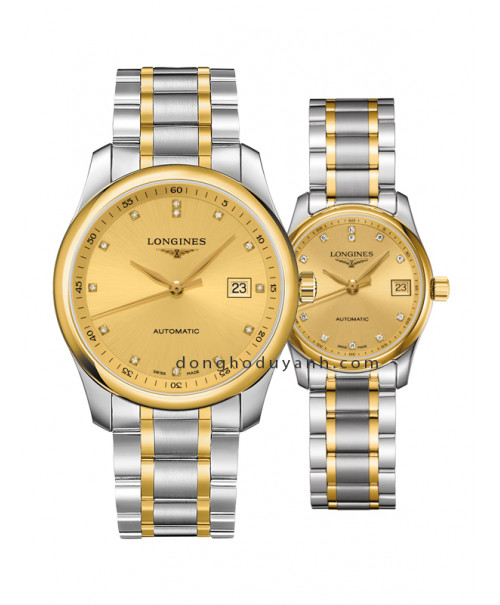 Đồng hồ đôi Longines Master L2.793.5.37.7 và L2.257.5.37.7