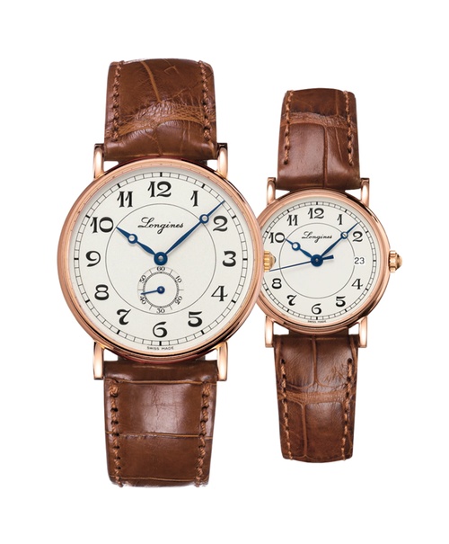 Đồng hồ đôi Longines Présence Heritage L4.785.8.73.2 và L4.267.8.73.2