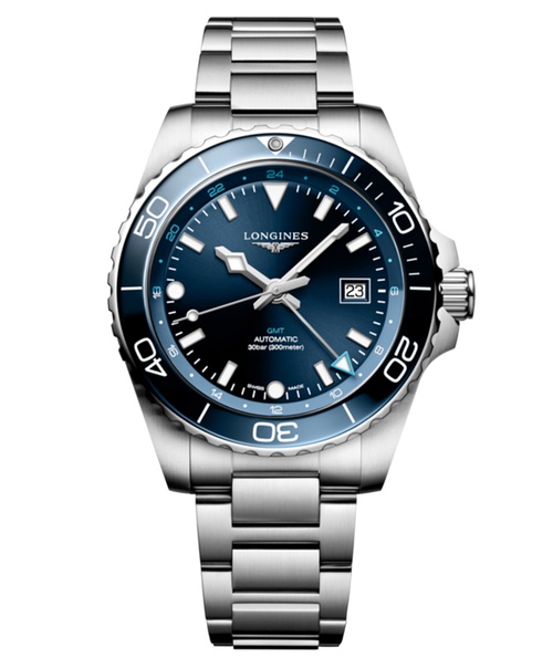 Đồng hồ nam Longines Hydroconquest GMT L3.890.4.96.6